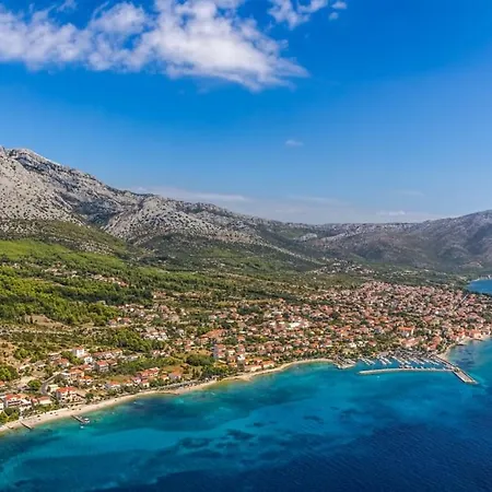 Σπίτι διακοπών Mobile In With Sea View, Terrace, Air Conditioning, Wi-fi Orebić